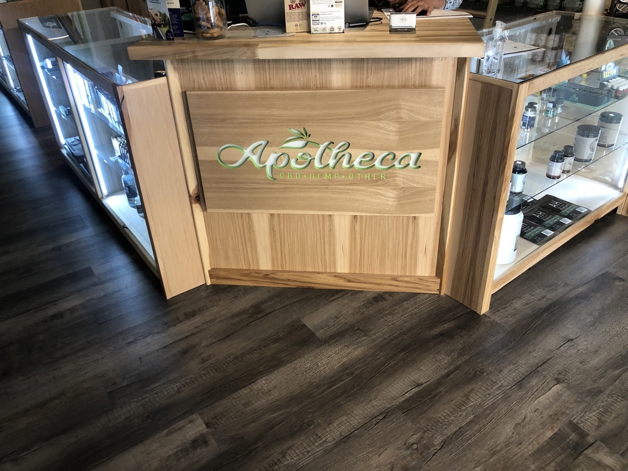 Apotheca full interior view